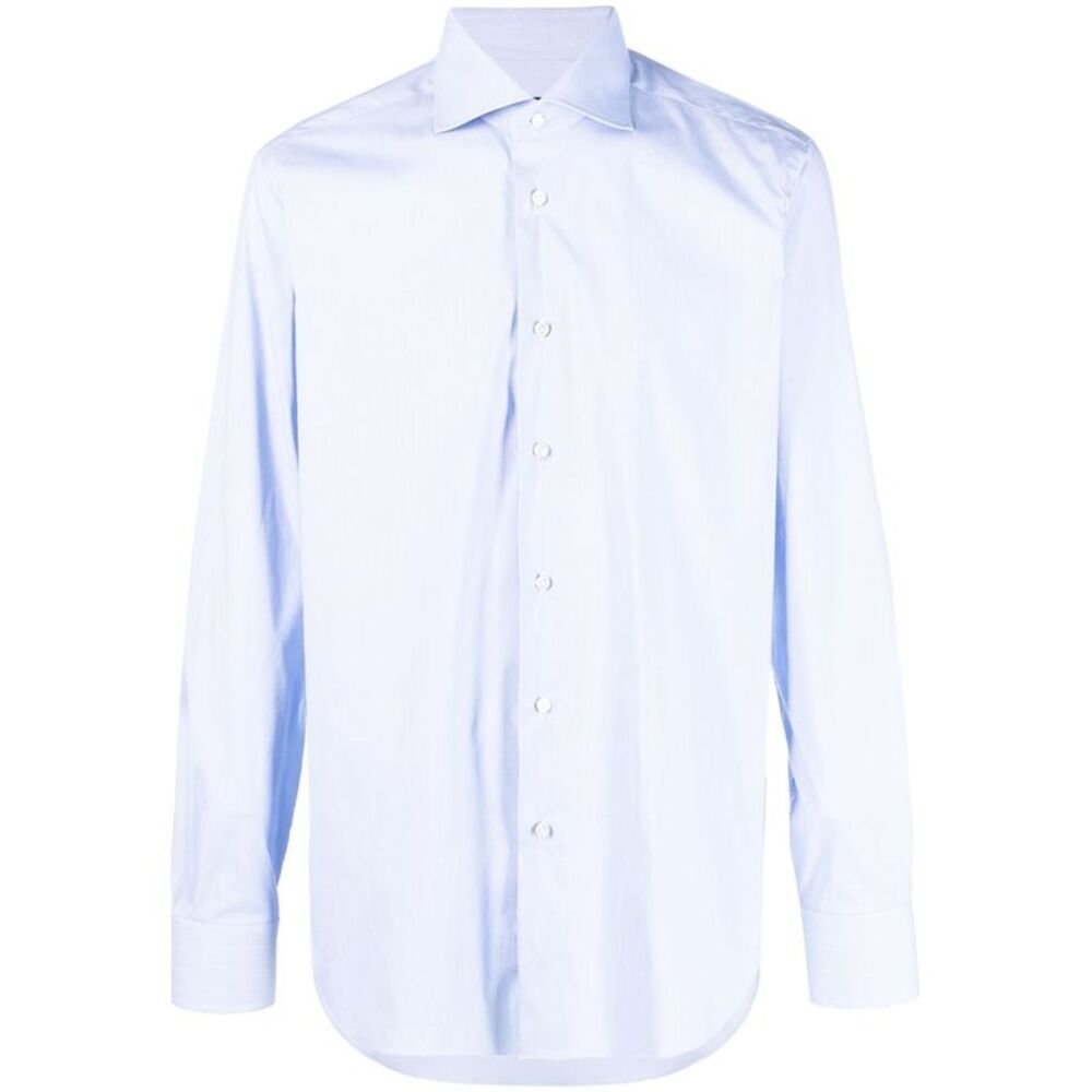 Barba Men Light Blue Shirt